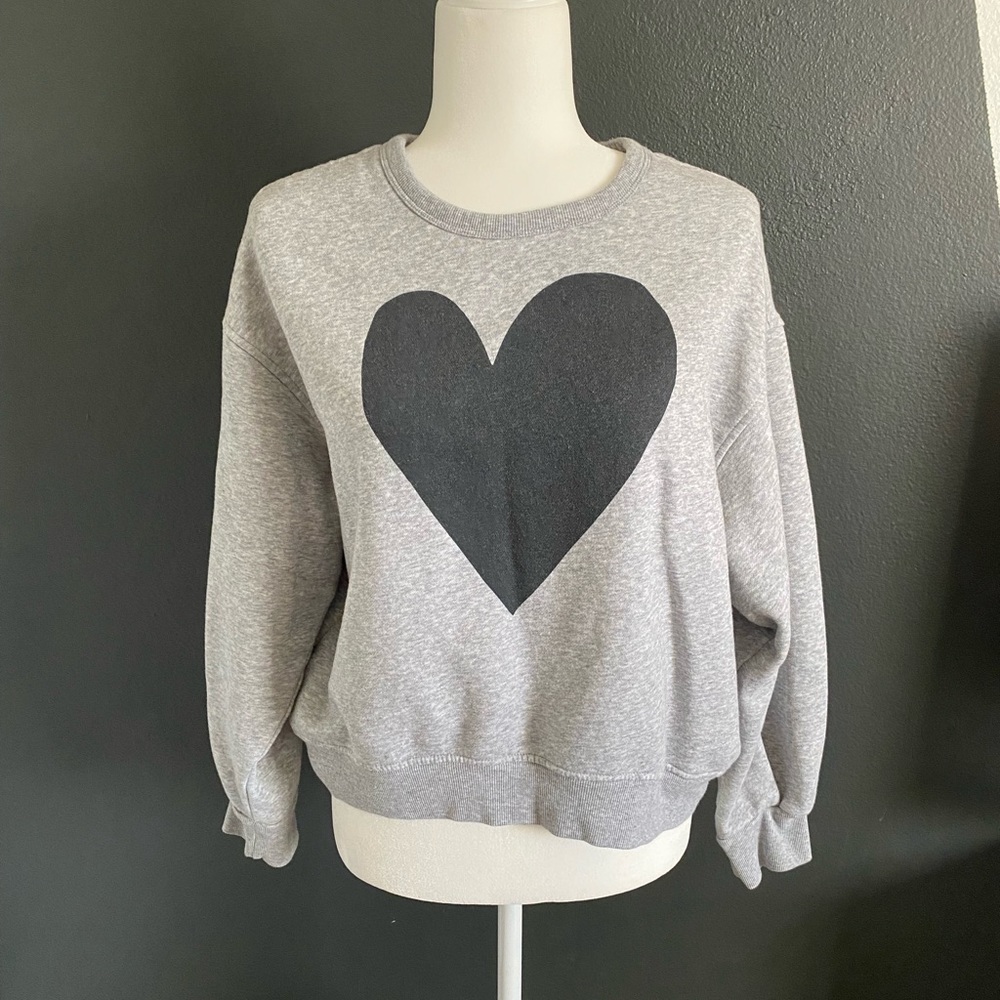 Warm heart sweater- size L